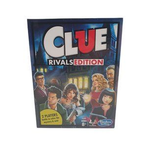 Clue Board Game 2 Player Rivals Edition Board Game Hasbro Gaming Sealed